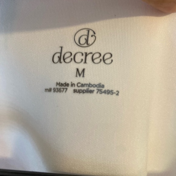 Decree Pink and Green Sleeveless Crop Tank Top Medium NWT - Picture 5 of 9